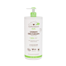 Liniment bébé bio oléo-calcaire 900 ml - Alphanova 