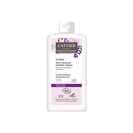 Gynea Soin douceur toilette intime Bio 200 ml - Cattier Gynea Soin douceur toilette intime Bio 200 ml - Cattier