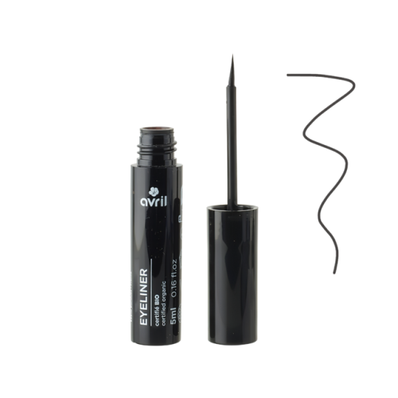 Eyeliner noir 5ml certifié bio - Avril