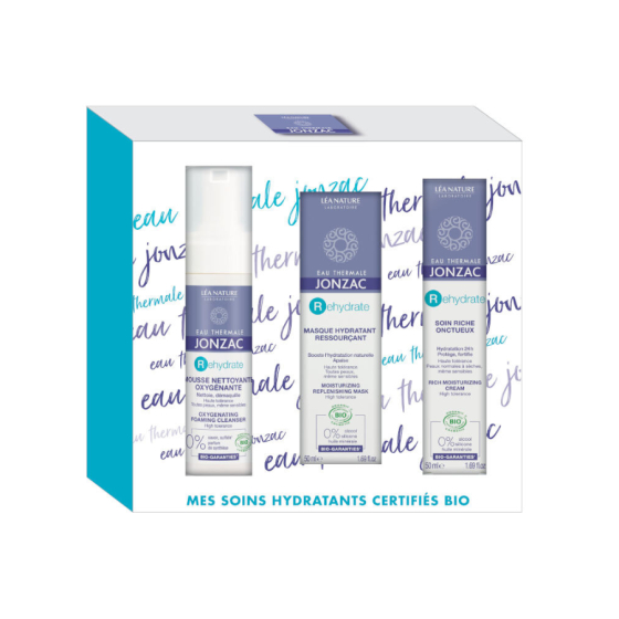 Coffret Mes soins hydratants BIO REhydrate - Jonzac