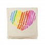 Snack pack: pochette alimentaire en coton BIO - motif Mama Love - lot de 2