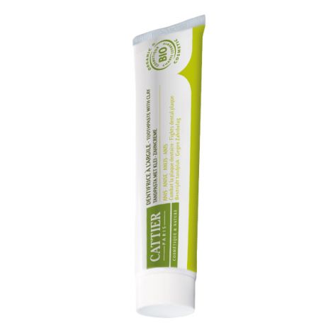 Dentifrice "Dentargile" anis BIO 75 ml - Cattier Dentifrice "Dentargile" anis BIO 75 ml - Cattier