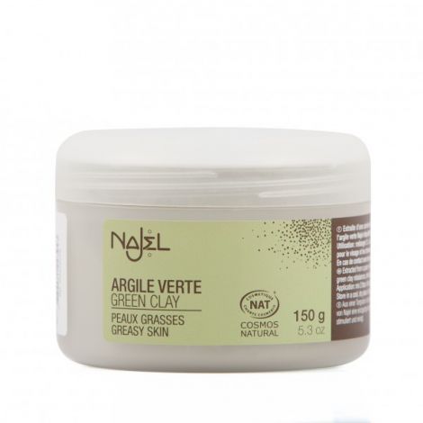 Argile verte - peaux grasses - 150 g Argile verte - peaux grasses - 150 g