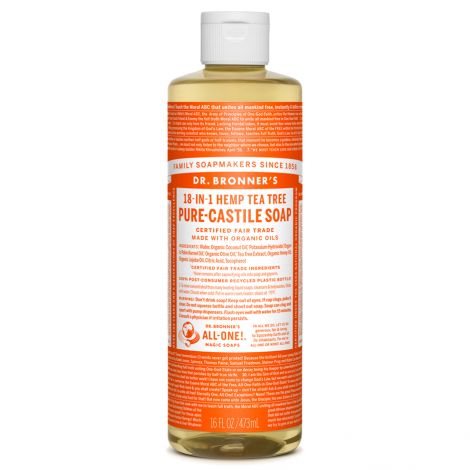Savon de Castille multi-usage 18 en 1 Tea Tree - 475 ml