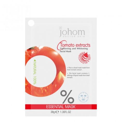 Masque coton 100 % naturel - Tomate