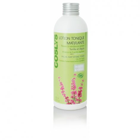 Lotion tonique matifiante BIO peaux grasses 200 ml