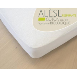 Alèse en Coton BIO Pour lit bébé 60x120 cm - Kadolis