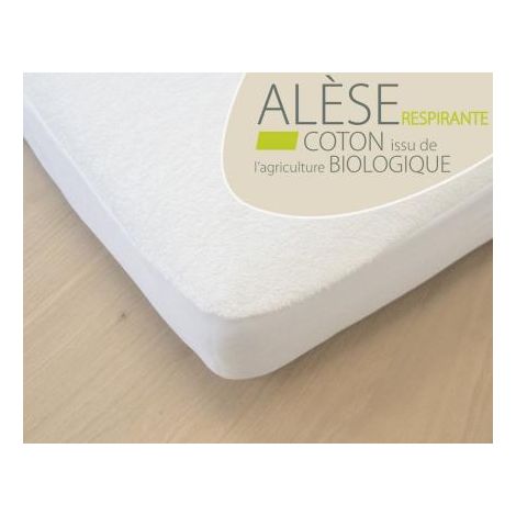 Alèse en Coton BIO Pour Berceau 40x80 cm - Kadolis