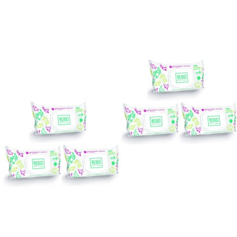 Lingettes écologiques pour bébé 6 packs x 72 lingettes - BEBIO