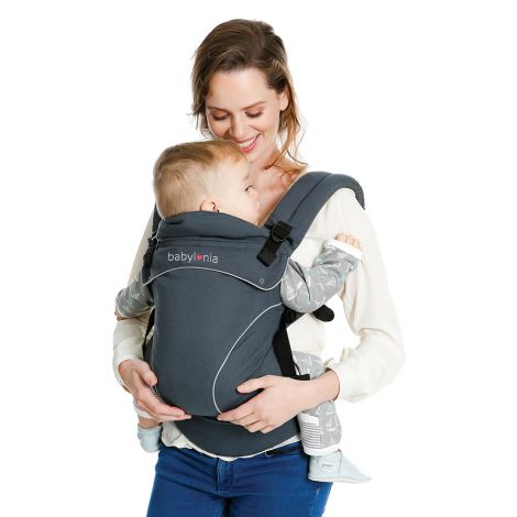 Porte Bebe Physiologique Preforme Flexia Gris Fonce