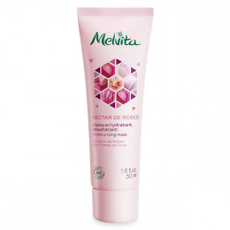 Masque hydratant désaltérant Bio "Nectar de Roses" 50 ml