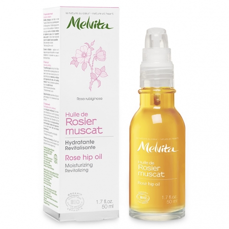 Huile de rosier muscat BIO 50 ml - Melvita