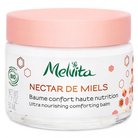 Baume confort haute nutrition BIO nectar de miels 50 ml - Melvita Baume confort haute nutrition BIO nectar de miels 50 ml - Melvita