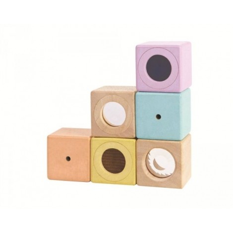 Blocs sensoriels Pastel - à partir de 1 an Blocs sensoriels Pastel - à partir de 1 an
