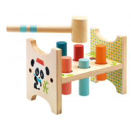 Banc à marteler en bois 'Junzo Taptap' - à partir de 18 mois
