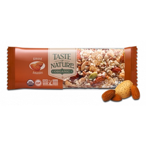 Barre aux noix et fruits secs - Amande - 1 x 40 g Barre aux noix et fruits secs - Amande - 1 x 40 g