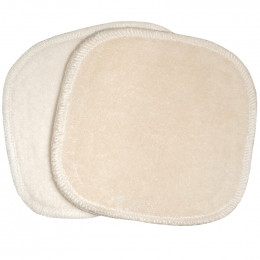 1 carré démaquillant lavable - Coton BIO biface - collection Eco Belle