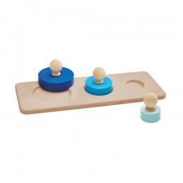 Puzzle de blocs - cylindres - à partir de 12 mois