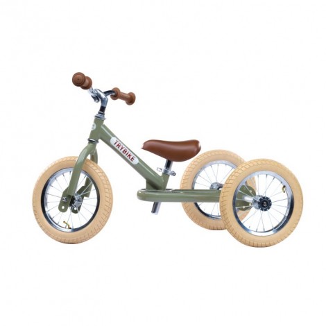 Trybike 2-en-1 vintage vert - tricycle Trybike 2-en-1 vintage vert - tricycle