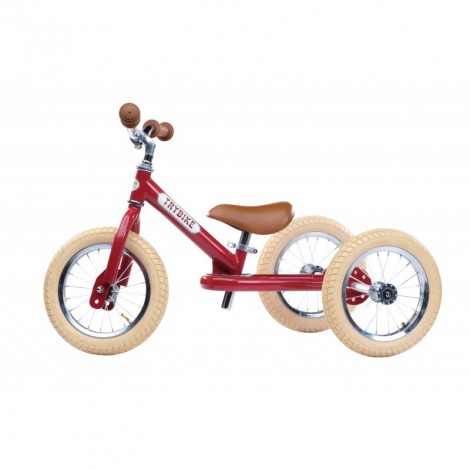 Trybike 2-en-1 en vintage rouge - tricycle Trybike 2-en-1 en vintage rouge - tricycle