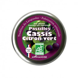 Pastilles Cassis Citron vert - 45 g
