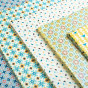 Film ciré réutilisable M - 25 x 30 cm - motifs aléatoires