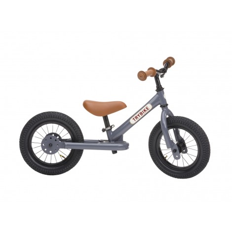 Trybike 2-en-1 gris - draisienne Trybike 2-en-1 gris - draisienne