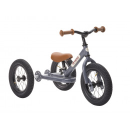 Trybike 2-en-1 gris - tricycle