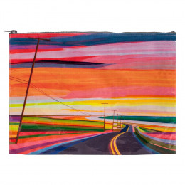 Grande trousse en matériaux recyclés - Sunset highway