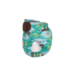 Couche lavable TE1 TeenyFit V4 - nouveau-né - motif Frogs