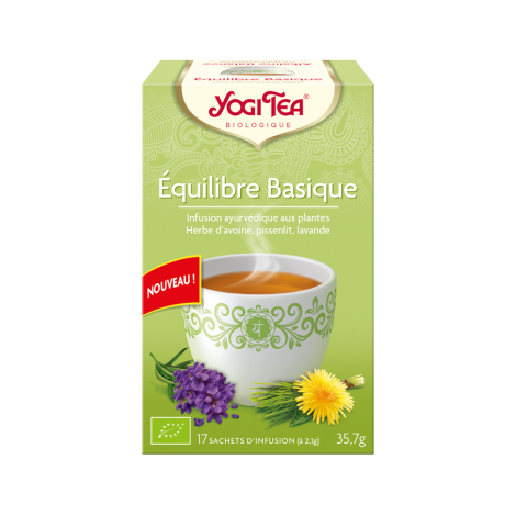 Equilibre basique - Infusion ayurvédique aux plantes - 17 sachets