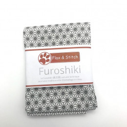 Furoshiki 44 x 44 cm - Geometric White
