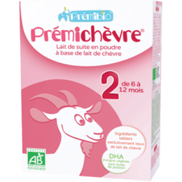 Prémichèvre 2 : lait de chèvre BIO - 600 g