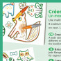 Atelier créer avec des formes - Un monde à créer, animaux