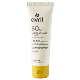 Crème solaire visage BIO - SPF50 - 50 ml