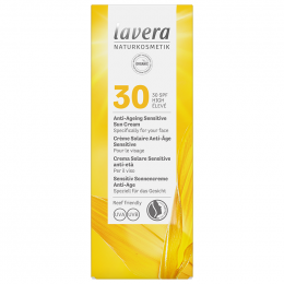 Crème solaire anti-âge Sensitive visage - SPF30 - 50 ml 