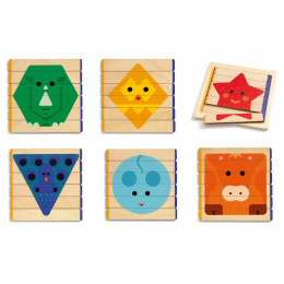 Puzzles en bois - Basic