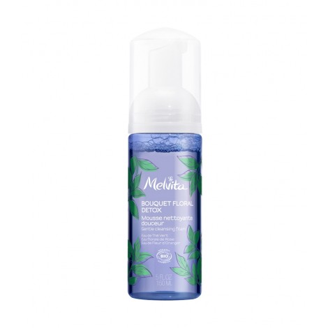Mousse nettoyante douceur Bio "Bouquet floral Detox" - 150 ml Mousse nettoyante douceur Bio "Bouquet floral Detox" - 150 ml