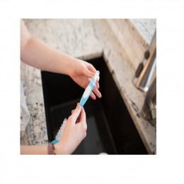 Brosse de nettoyage Deluxe pour biberons + mini goupillon