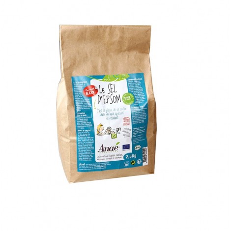 Le sel d'Epsom - 2,5 kg Le sel d'Epsom - 2,5 kg
