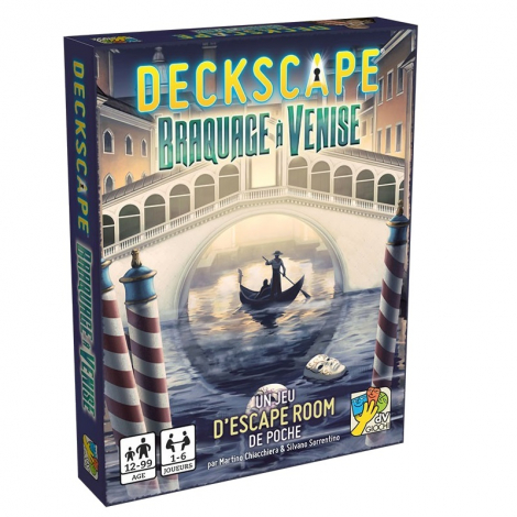 Deckscape - Braquage à Venise - à partir de 12 ans Deckscape - Braquage à Venise - à partir de 12 ans