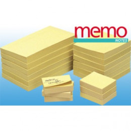 Notes-Mémo en Papier Recyclé (Memo Notes) - Lot de 6x100 !