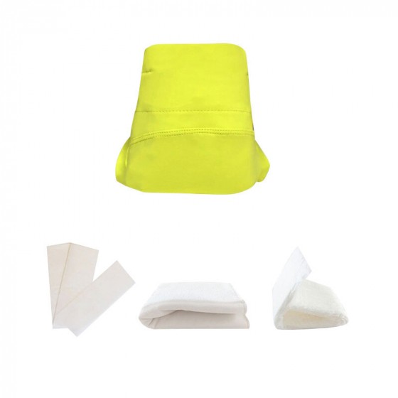 Kit d'essai couche hybride microfibre - Green banana
