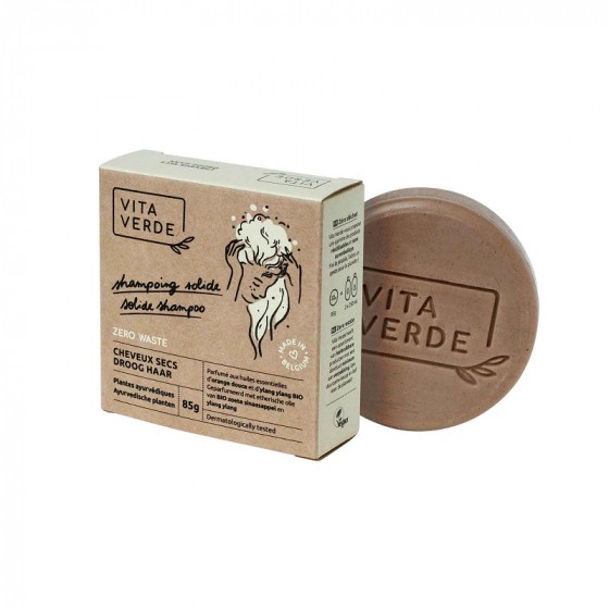 Shampooing solide - Cheveux secs - 85 g 