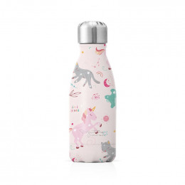 Bouteille metal 260 ml - Licorne