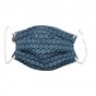 Masque buccal  avec pince nez pour adulte - Orebro blue