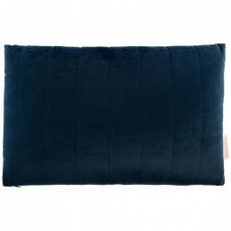 Coussin Akamba velvet 45x30 cm - Night blue