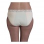Culotte menstruelle - style dentelle - Amande