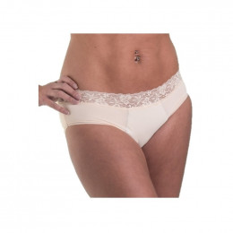 Culotte menstruelle Feeling Pretty - style dentelle - Amande