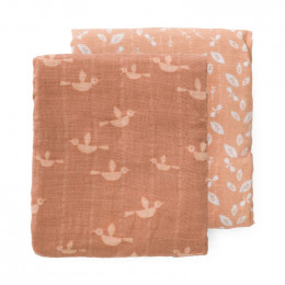 Set de 2 langes tétra Birds - 70 x 60 cm